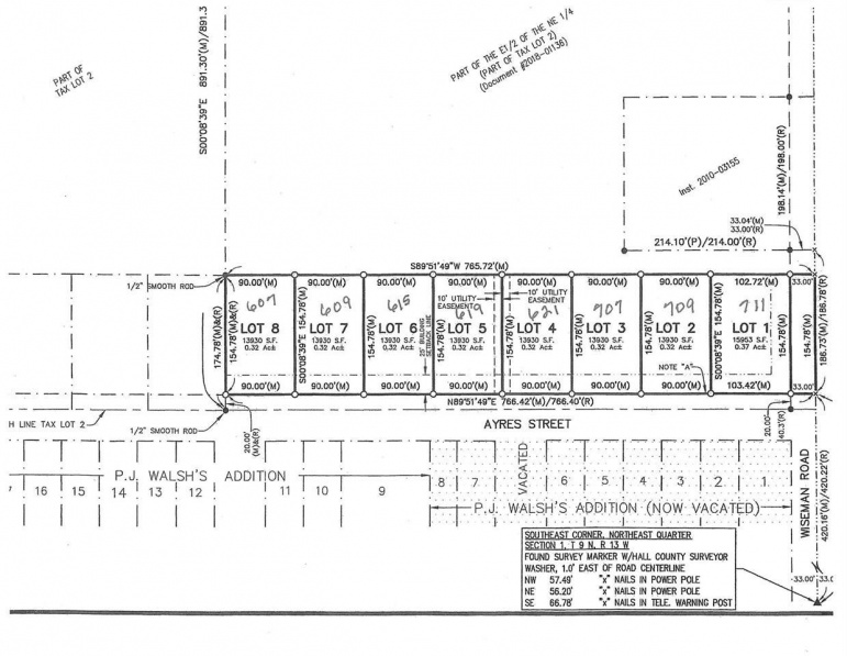 609 Ayres Street Shelton, Nebraska 68876, ,Land,For Sale,609 Ayres Street,20260292